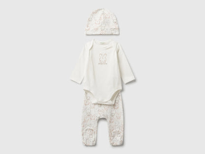 Benetton_Creamy White_Stretch Cotton Outfit_3DKAAK01C_901_01