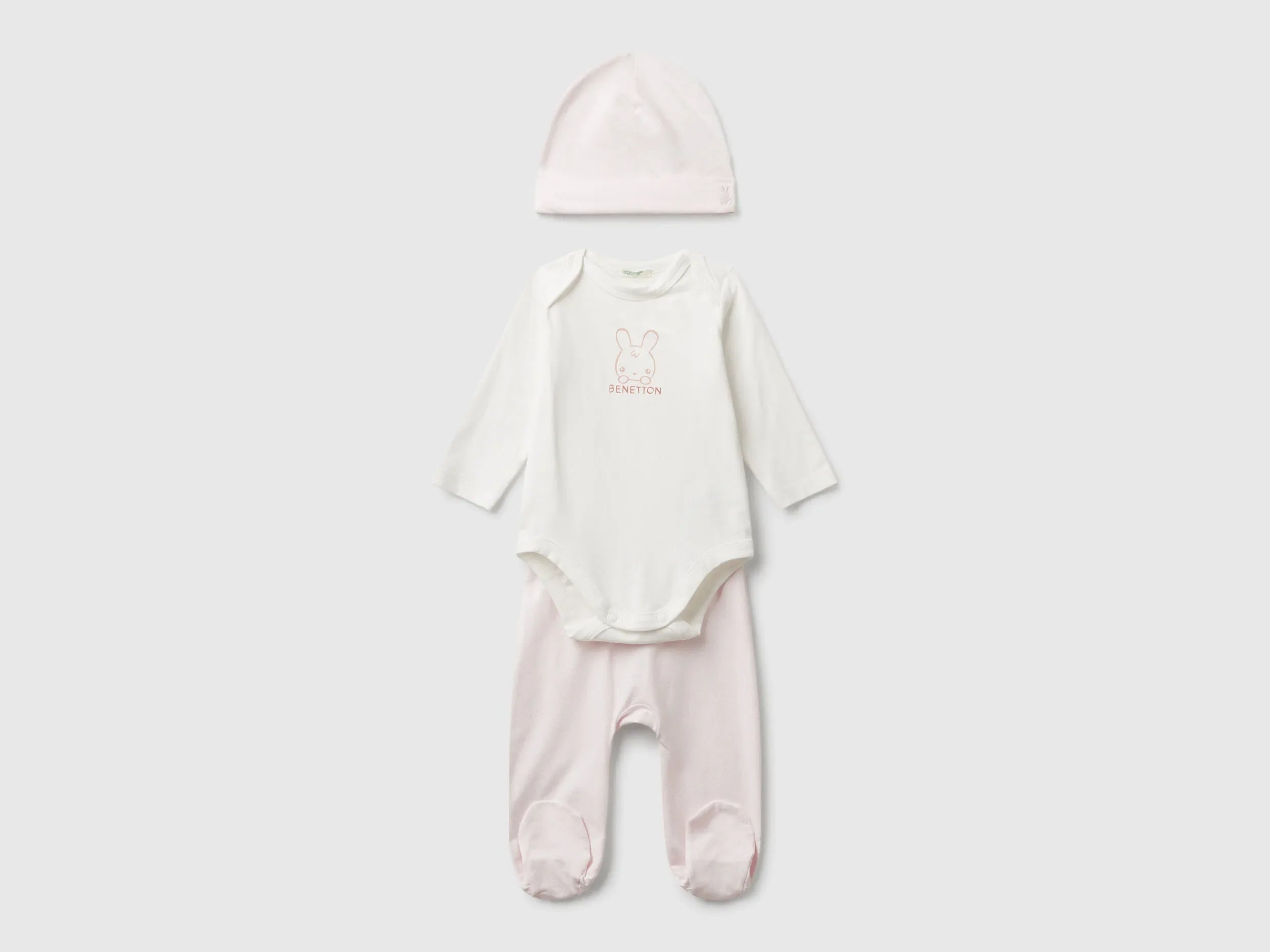 Benetton_Pastel Pink_Stretch Cotton Outfit_3DKAAK01C_902_01