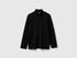 Benetton Black Boys Long Sleeve Turtleneck T-Shirt SKU: 3DKEC202O_100 Image 01