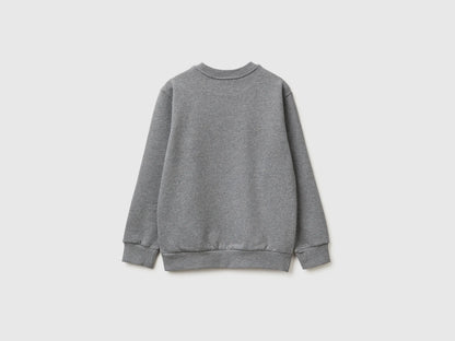 Benetton_Dark Gray_Warm Sweatshirt with Logo_3EB5C10R5_507_02