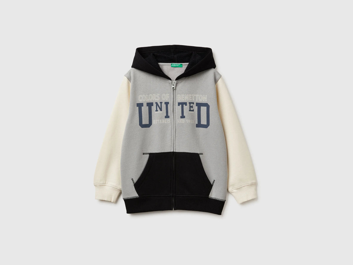 Benetton_Gray_Warm Hoodie_3EB5C505L_905_01