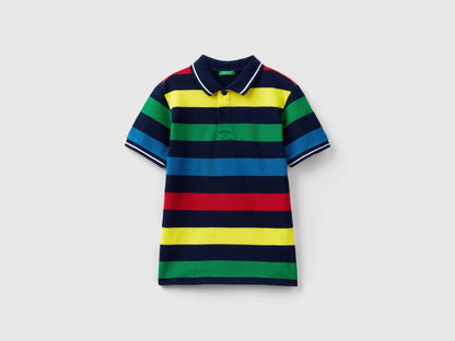 Short Sleeve Polo With Stripes_3EJDC301B_911_01