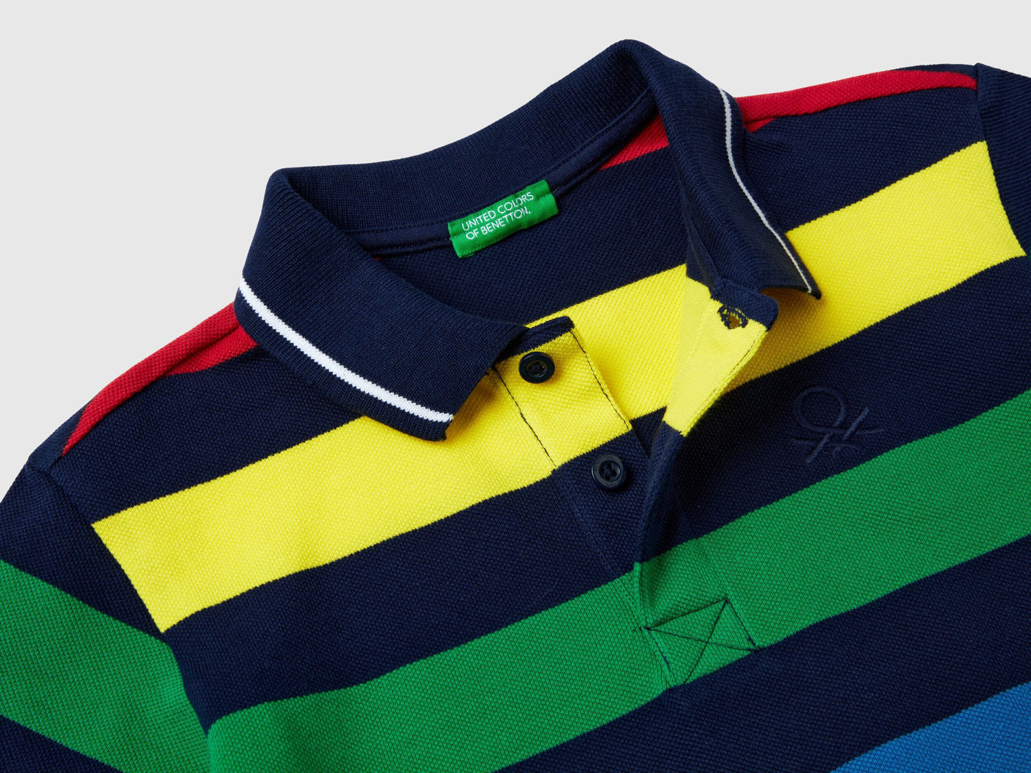 Short Sleeve Polo With Stripes_3EJDC301B_911_02