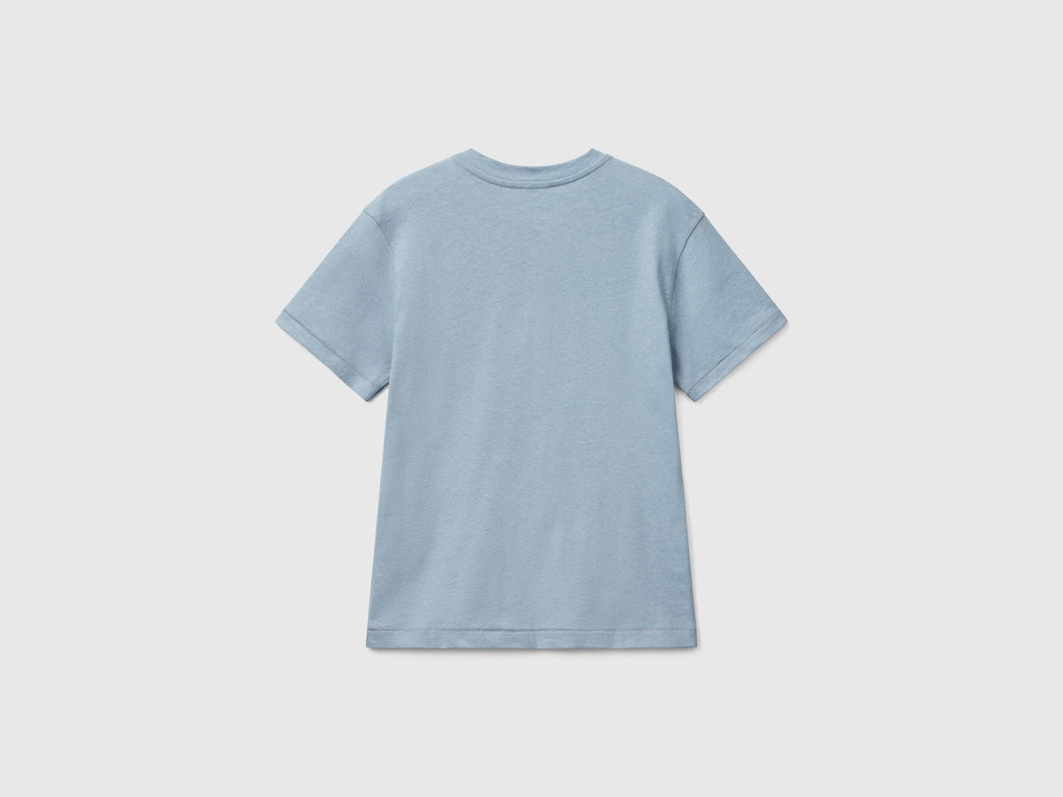 Benetton_T-Shirt with Henley Neck_3F4JC10NN_2F9_02