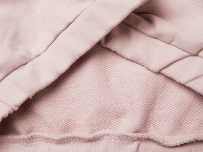 Benetton Pink Girls Sweatshirt with Lace and Embroidery SKU: 3F9VG10M2_0C3 Image 03