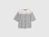 Benetton Dark Blue Women Sailor Striped T-Shirt with Embroidery SKU: 3FLCD10C8_901 Image 01