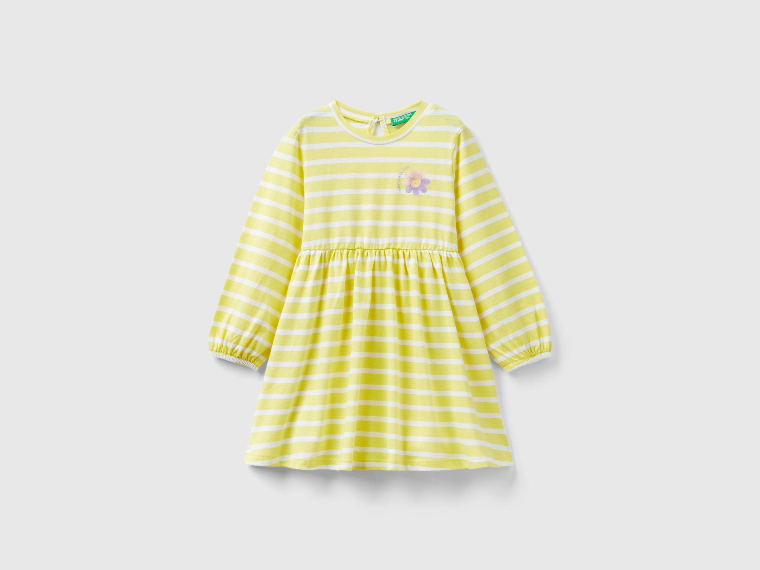 Striped Dress In Pure Cotton_3FLQGV00R_902_01