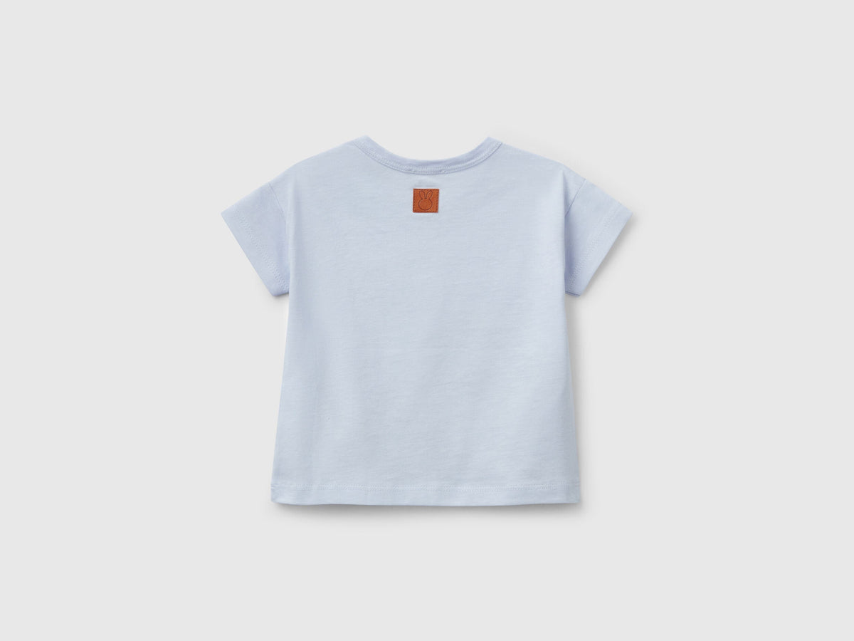 Benetton_Boxy Fit T-Shirt with Print_3I1XA105R_081_02