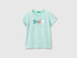 Benetton_T-Shirt with Glittery Logo in Cotton_3I1XC10MZ_3Y1_01