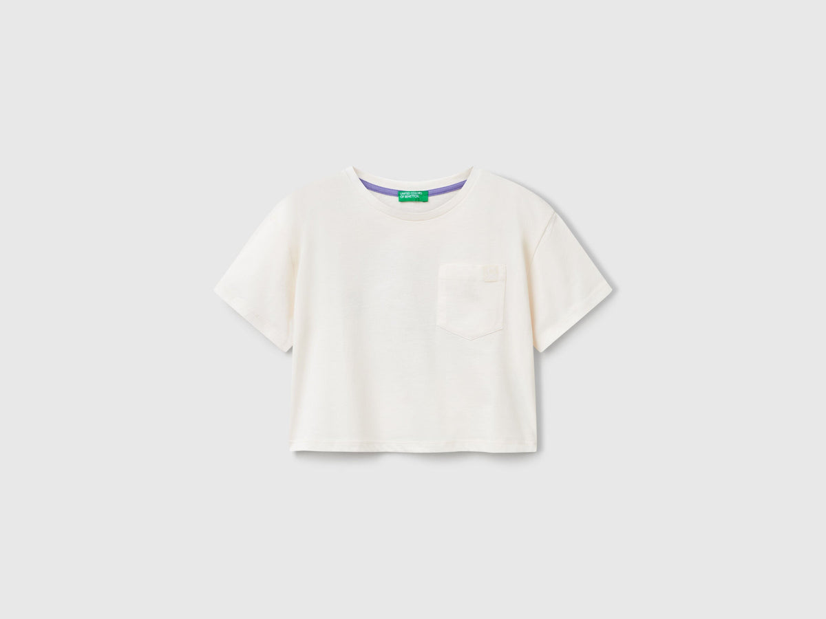 Benetton_Boxy Fit T-Shirt with Back Print_3I1XC10N8_0R2_01