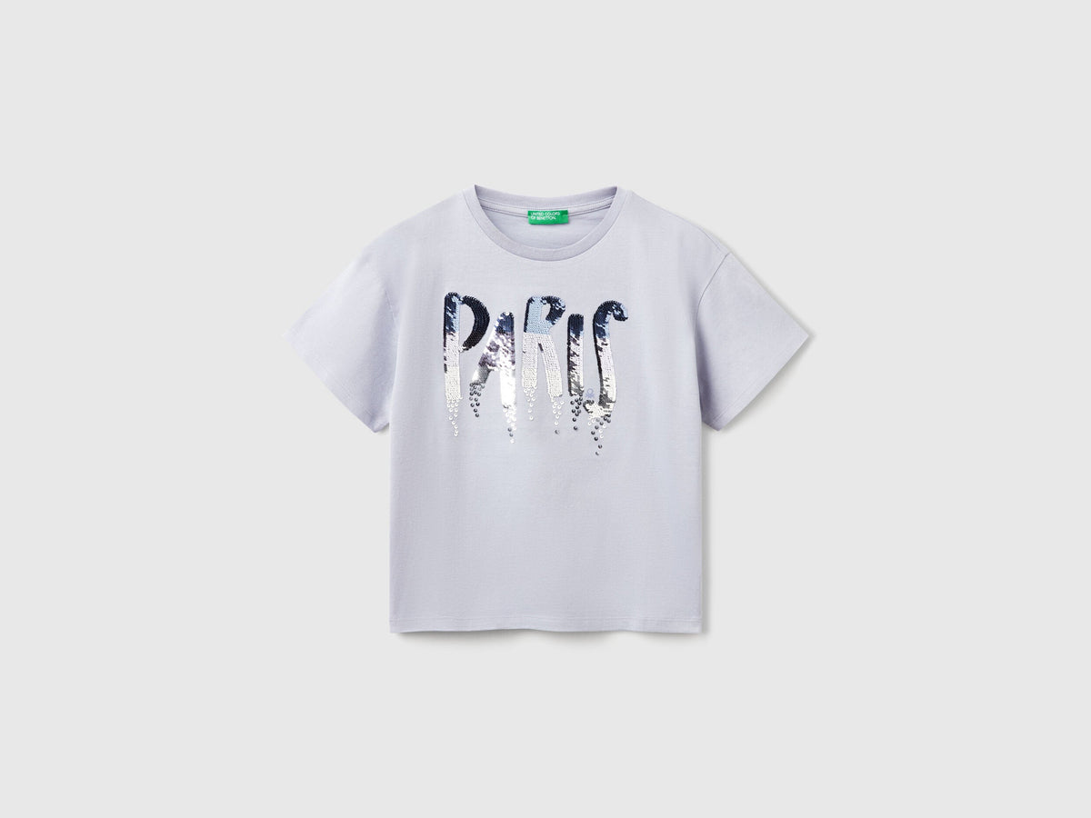Benetton_T-Shirt with Print and Sequins_3I1XC10NY_2M2_01