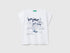 Benetton_Boxy Fit T-Shirt with Print and Glitter_3I1XC10NZ_101_01