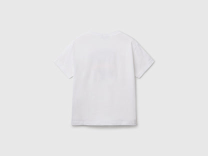 Benetton_T-Shirt with Logo_3I1XC10OO_101_02