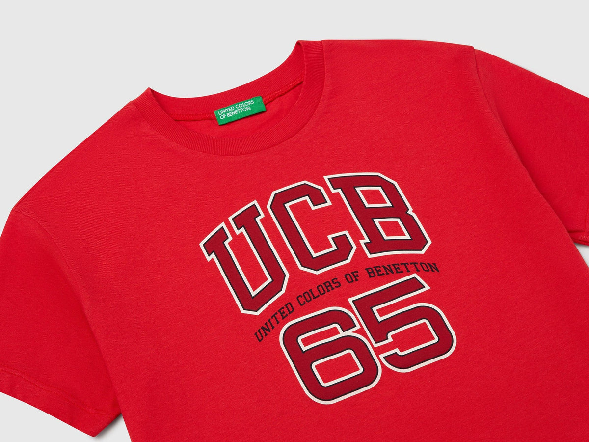 Benetton_T-Shirt with Logo_3I1XC10OO_19Q_03