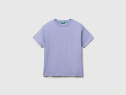 Benetton_Cotton T-Shirt with Print_3I1XC10P7_34V_01