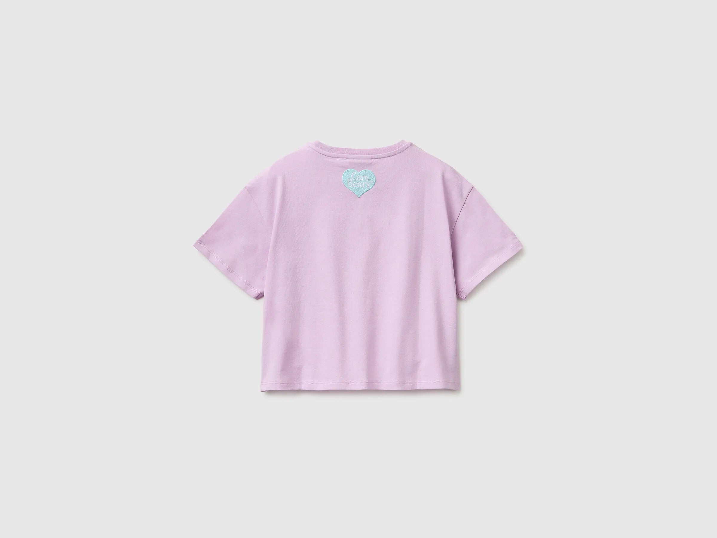 Benetton Lilac Girls Care Bears T-Shirt SKU: 3I1XC10SM_00L Image 02