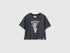 Benetton Dark Gray Girls Care Bears T-Shirt SKU: 3I1XC10SM_10N Image 01