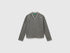 Benetton_Dark Gray_T-Shirt with Sequin Embroidery_3I1XC400E_507_01