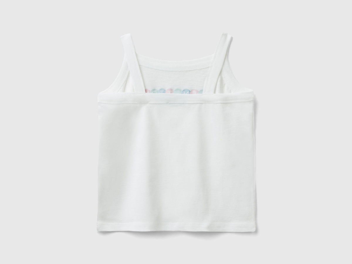 Tank Top With Glittery Logo Print_3I1XCH01E_101_02