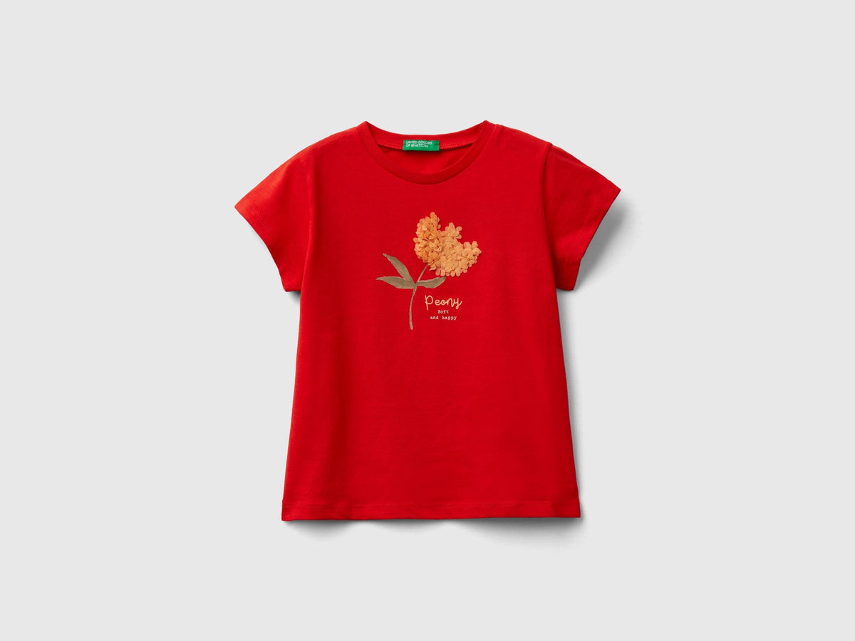 T-Shirt With Petal Effect Applique_3I1XG10E1_3T5_01