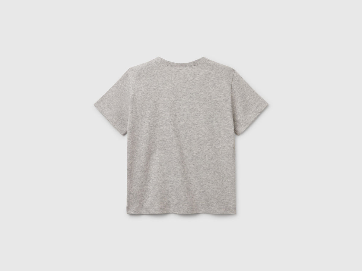 Benetton_T-Shirt with Logo Print_3I1XG10HT_501_02