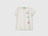 Benetton_T-Shirt in Cotton with Glitter_3I1XG10J2_00V_01