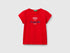 Benetton_T-Shirt in Organic Cotton with Glitter_3I1XG10J2_015_01