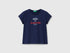 Benetton_T-Shirt in Organic Cotton with Glitter_3I1XG10J2_252_01