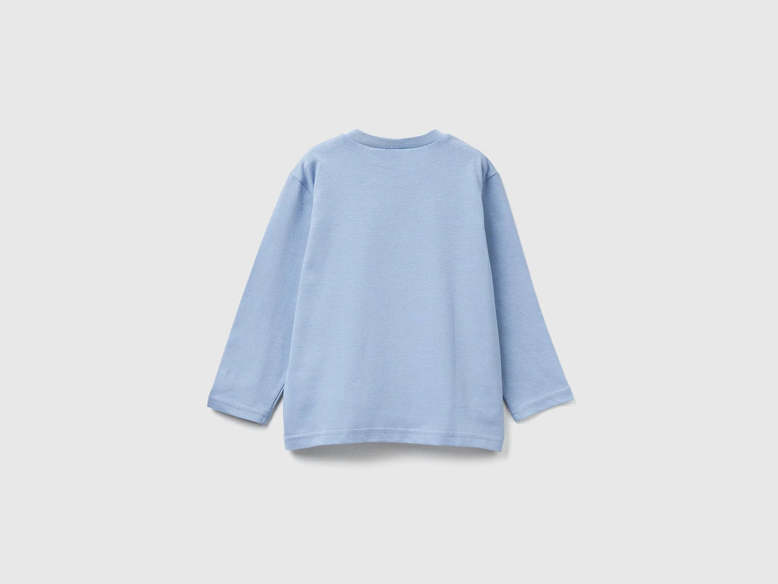 Benetton_Light Blue_T-Shirt with Bluey ©Ludo Studio Print_3I1XG10KH_0W2_02