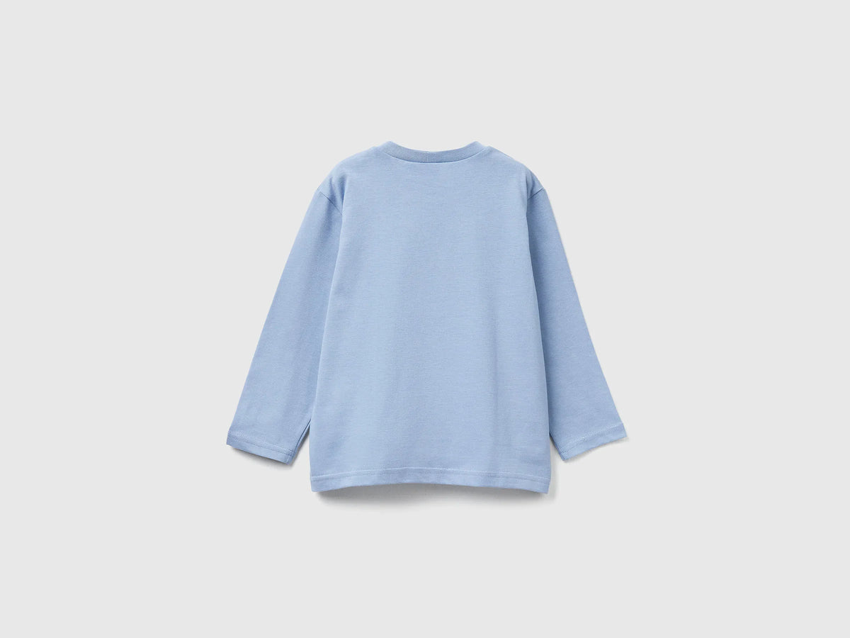 Benetton_Light Blue_T-Shirt with Bluey ©Ludo Studio Print_3I1XG10KH_0W2_02