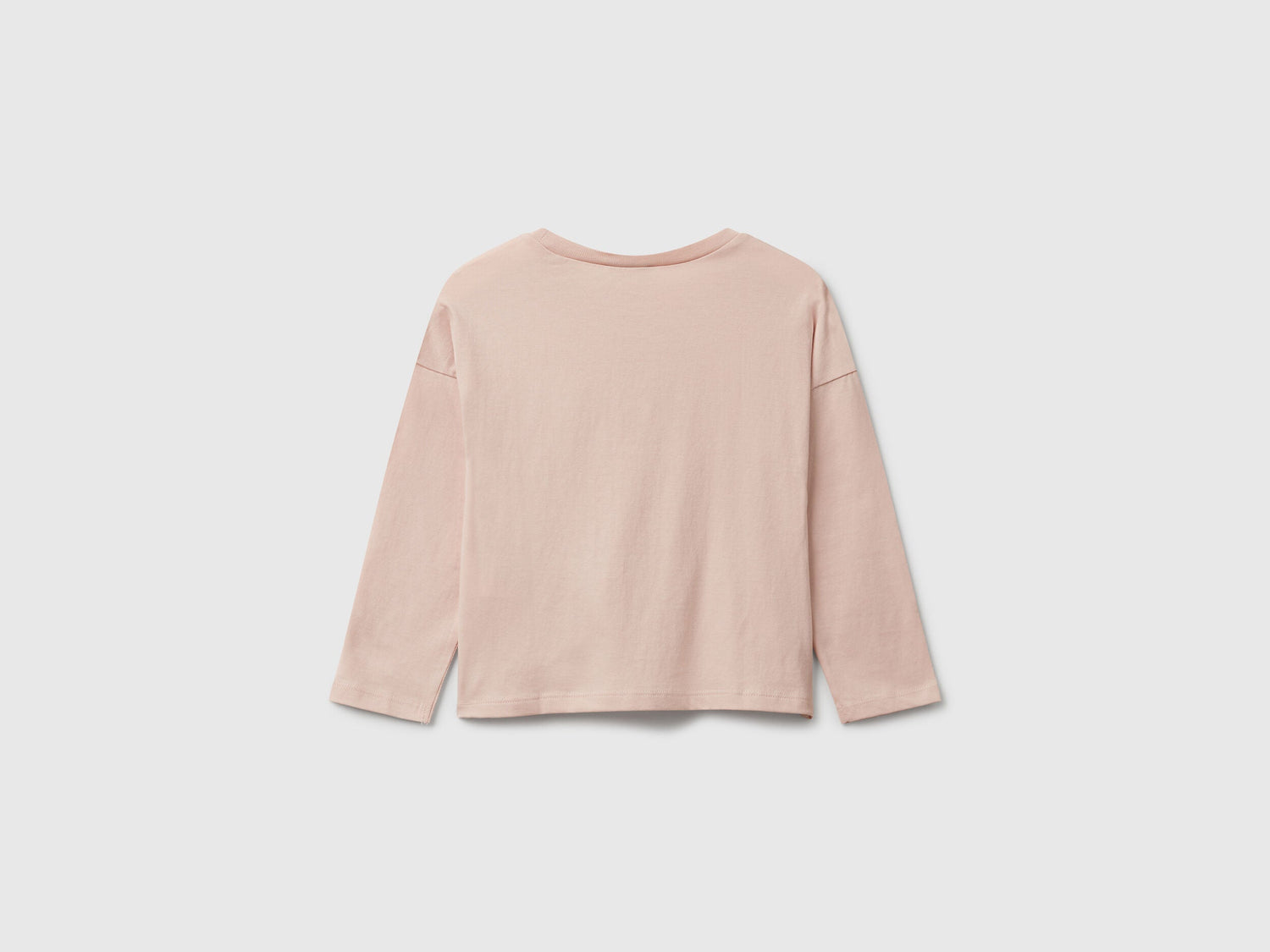 Benetton_Soft Pink_T-Shirt with Applique_3I1XG10KL_12U_02