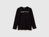 Benetton_Black_Long Sleeve T-Shirt with Glitter Print_3I9WC10JR_100_01