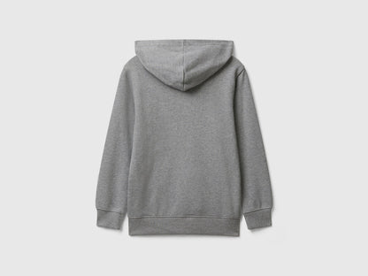 Benetton_Light Gray_Hoodie in Cotton_3J68C204V_501_02