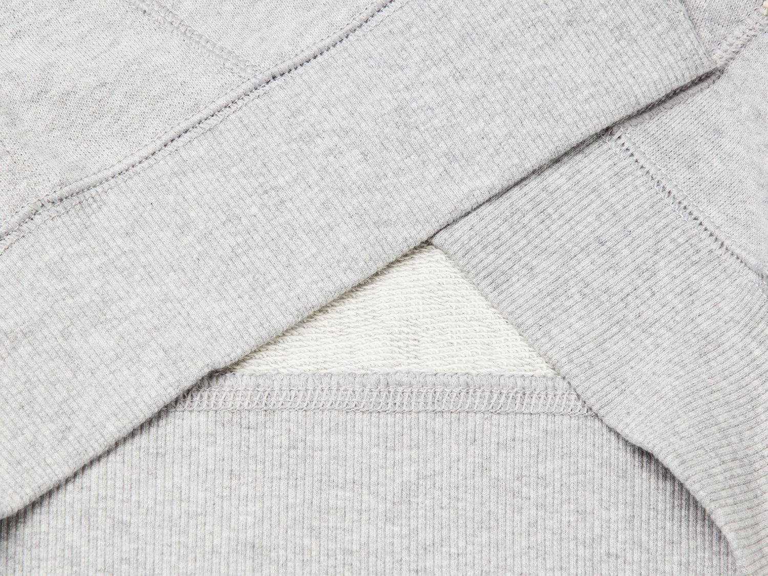 Benetton Light gray Boys Pure Cotton Sweatshirt with Zipper SKU: 3J68C501B_501 Image 03