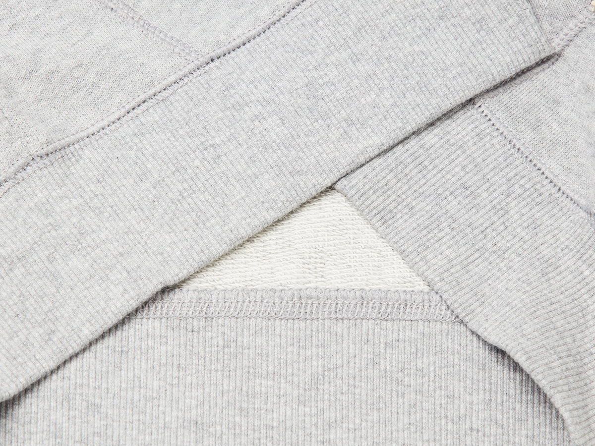 Benetton Light gray Boys Pure Cotton Sweatshirt with Zipper SKU: 3J68C501B_501 Image 03