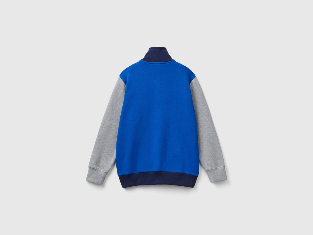 Pure Cotton Sweatshirt With Zipper_3J68C501B_906_02