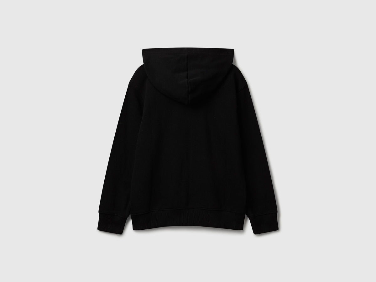 Benetton_Black_Zip-Up Hoodie_3J68C505C_100_02