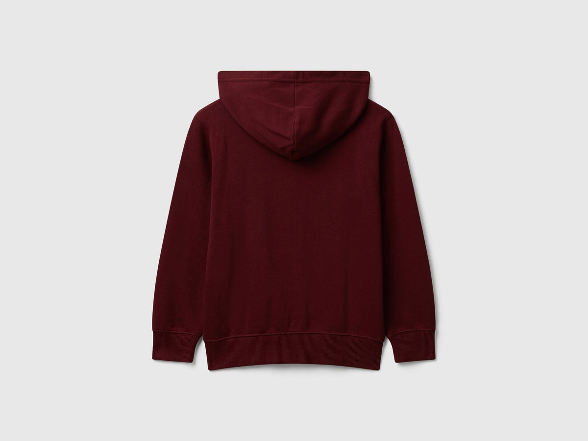 Benetton_Burgundy_Zip-Up Hoodie_3J68C505C_129_02