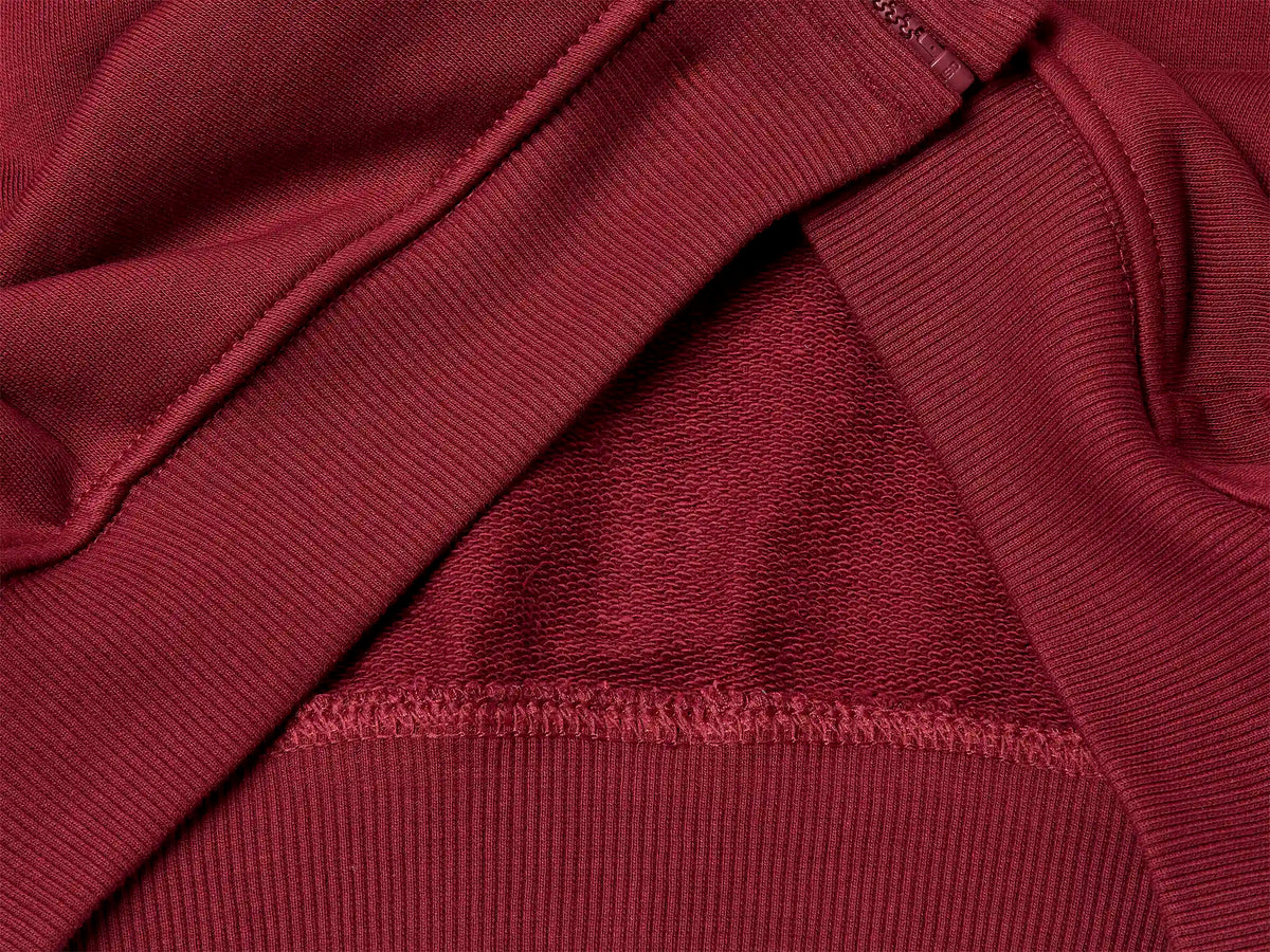 Benetton_Burgundy_Boxy Sweatshirt with Prints_3J68C505G_129_03