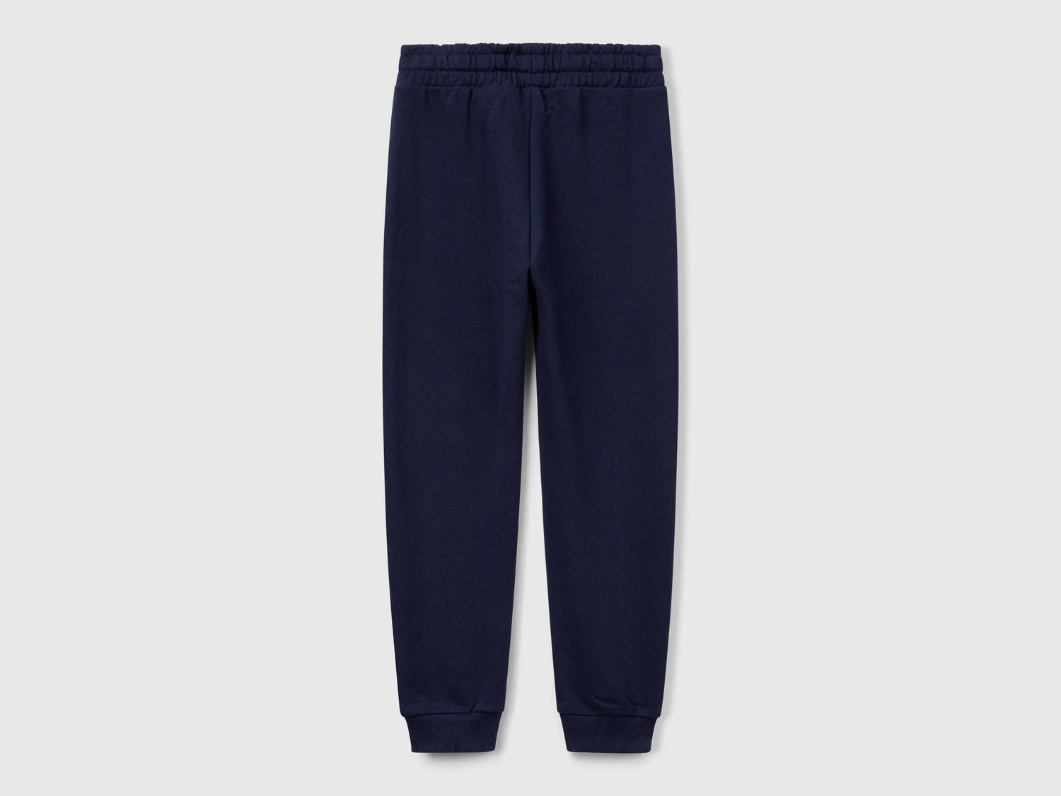 Benetton Dark blue Girls Sweatpants with Logo SKU: 3J68CF02H_252 Image 02