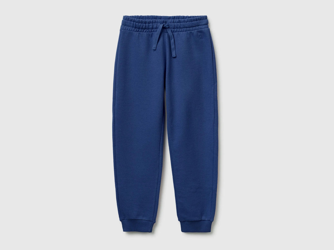 Benetton Violet Girls Sweatpants with Logo SKU: 3J68CF02H_2D8 Image 01