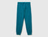 Benetton_Blue_Sweatpants with Logo_3J68CF058_3C5_01