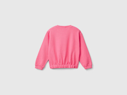 Pink Barbie Sweatshirt With Glossy Print_02