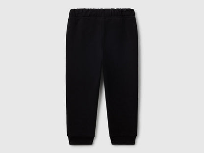 Benetton_Black_Regular Fit Sweat Joggers_3J68GF027_100_02