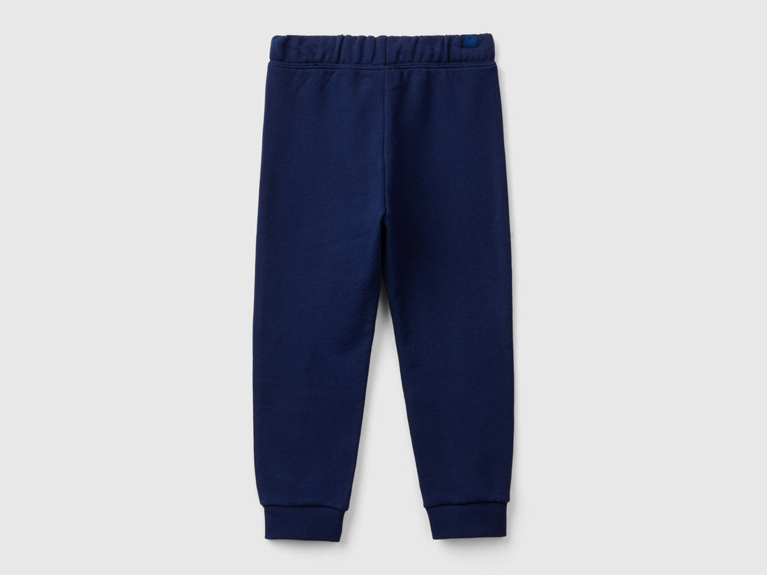 Benetton_Blue_Regular Fit Sweat Joggers_3J68GF027_252_02