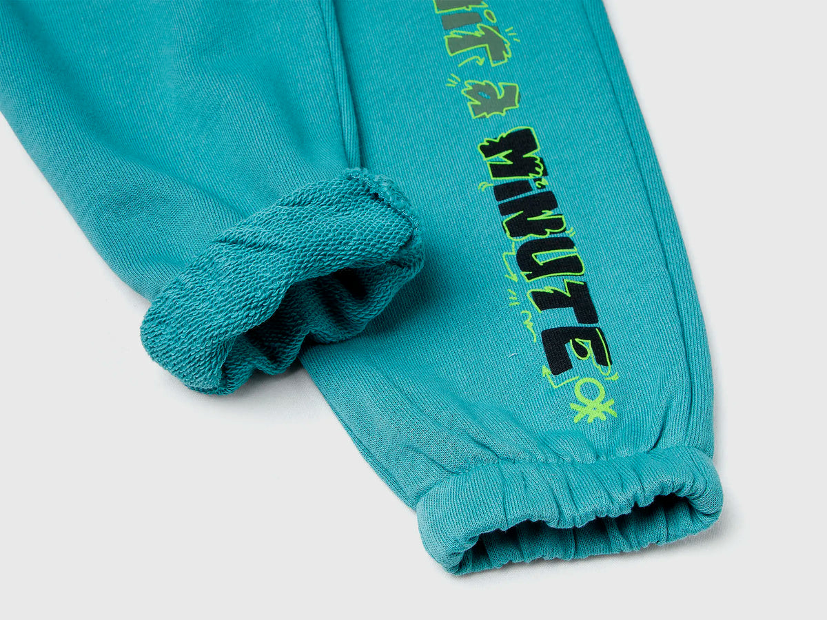 Benetton_Sky Blue_Relaxed Joggers with Drawstring_3J68GF04Z_33K_03