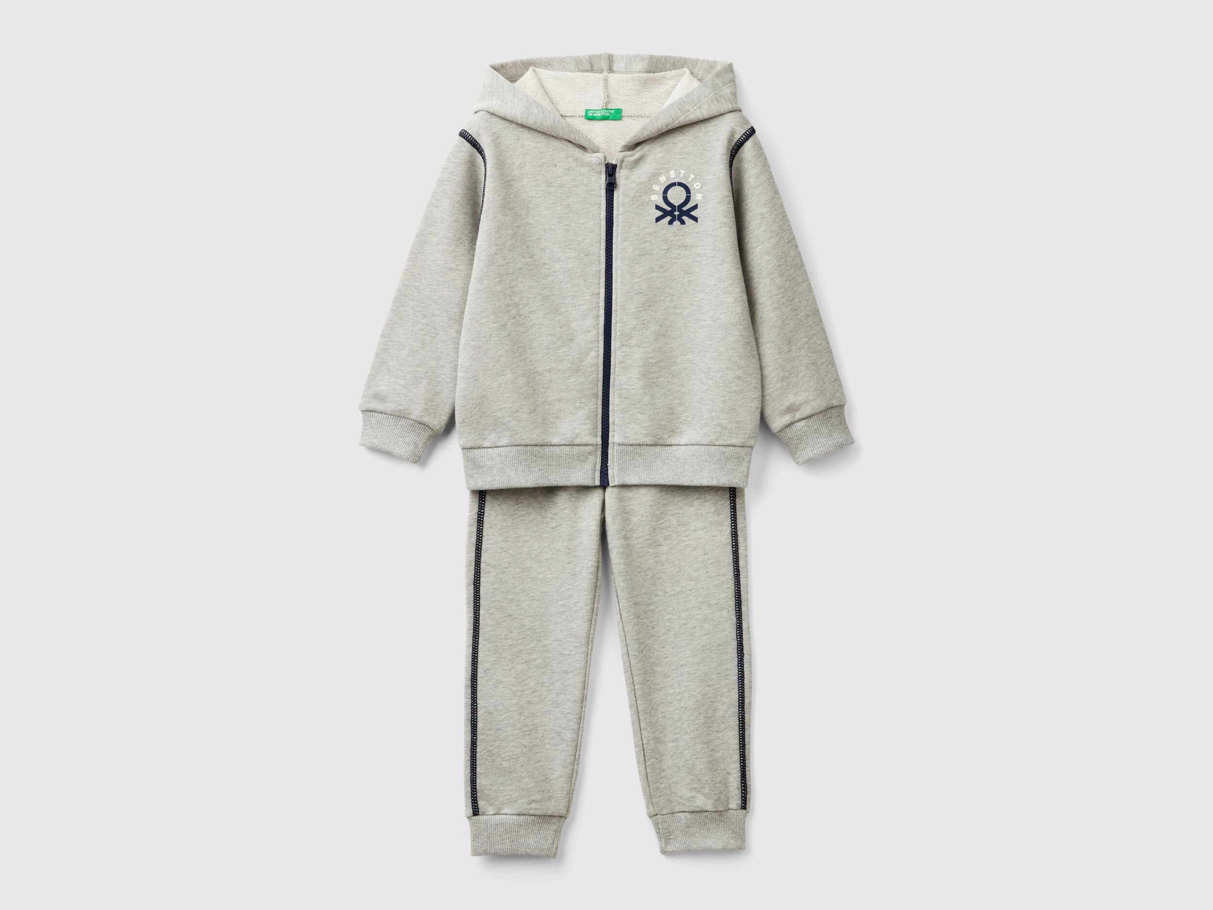 Sweat Tracksuit in 100% Cotton_3J68GK00L_501_01