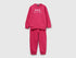 Benetton_Cyclamen_Sweat Tracksuit with Logo_3J68GK00S_1A2_01