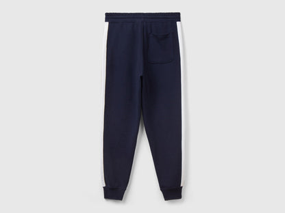 Dark Blue Joggers With Stripes_3J68UF01A_016_05