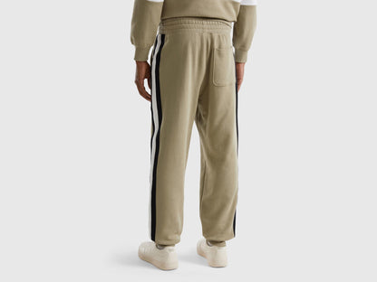 Sage Green Joggers With Stripes_3J68UF01A_0W9_02